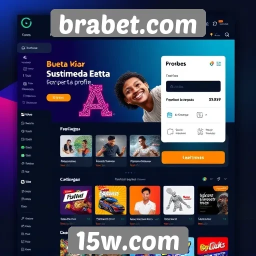 interface intuitiva do brabet.com melhora experiência do usuário